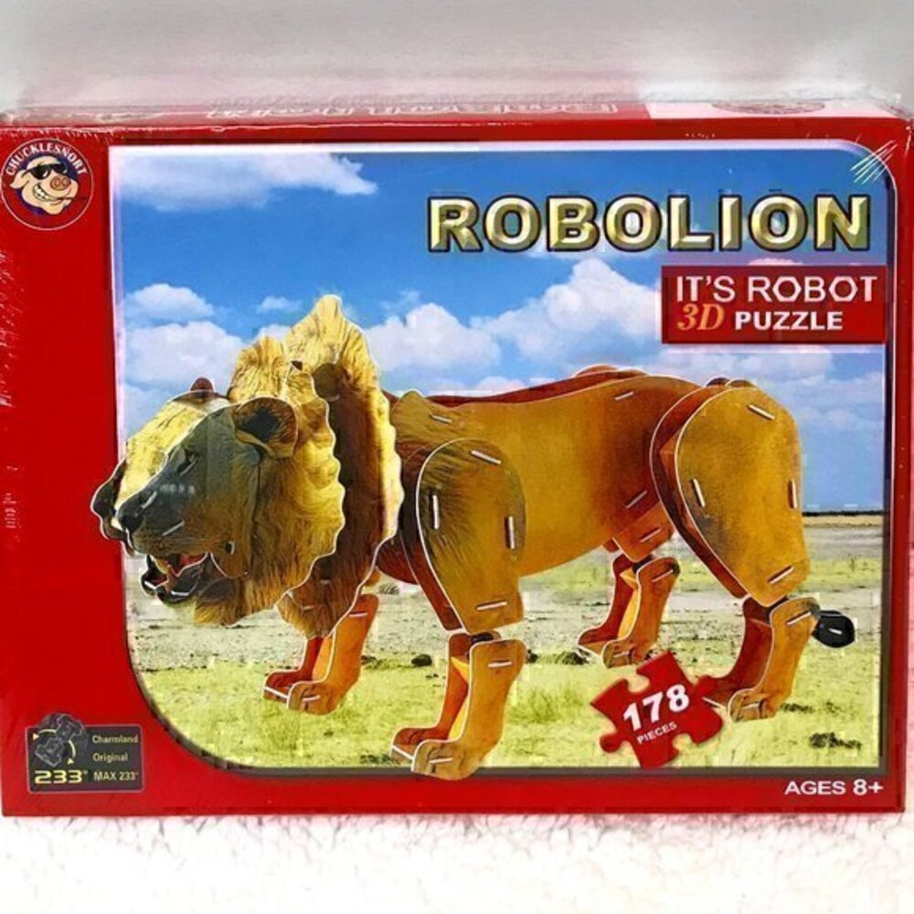 Chucklesnort "Robolion" Jigsaw Puzzle Robot